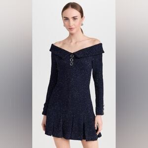 Black Halo Women's Edith Mini Dress, Twilight Tapestry, NWT Size 10.